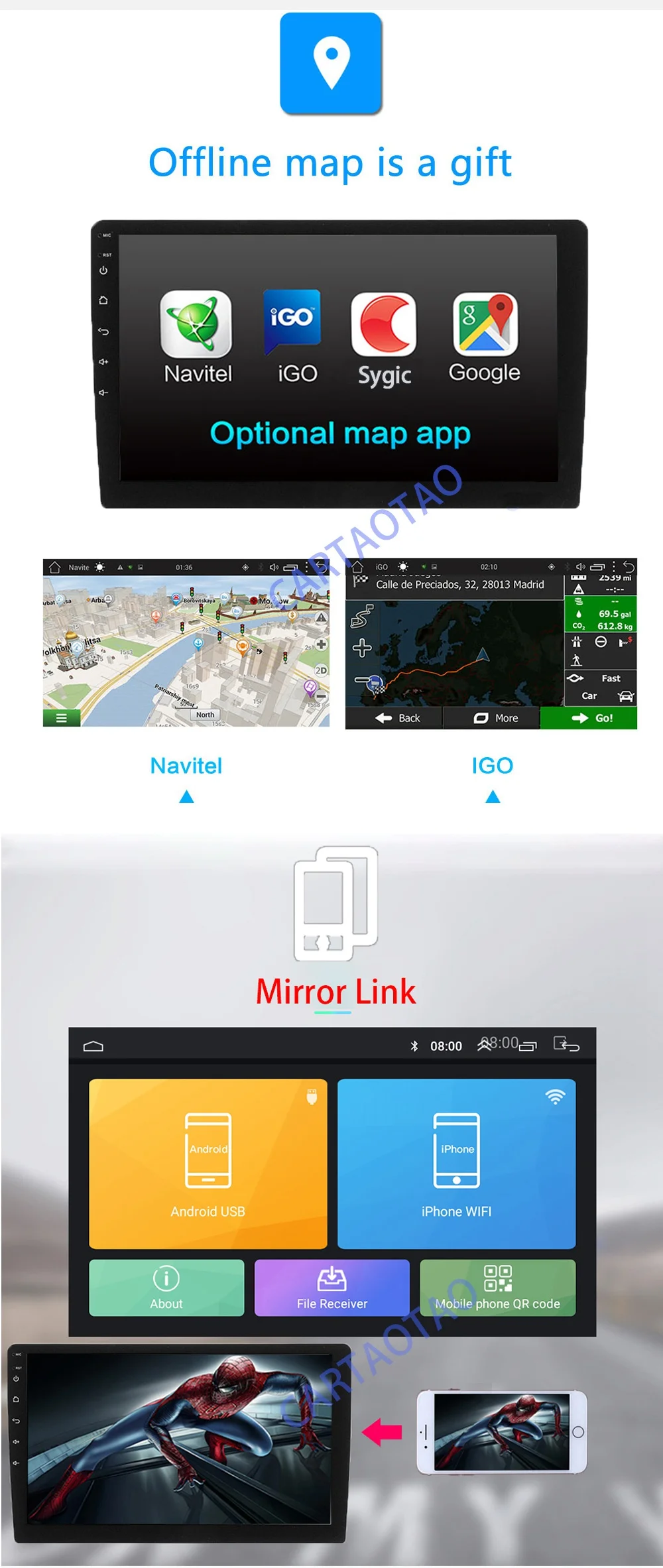 2.5D 2din android 8,1 автомобильный dvd-плеер для Harvard Hover Great Wall H5 H3 автомобильный Радио gps навигация WiFi автомобильный стерео DVD BT плеер