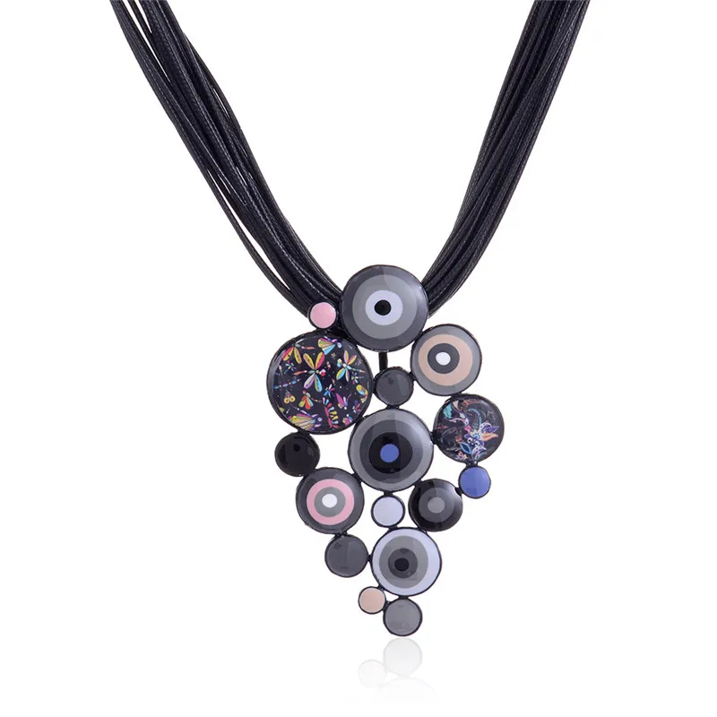 Модное эмалированное ожерелье из сплава 2019 винтажные аксессуары для одежды