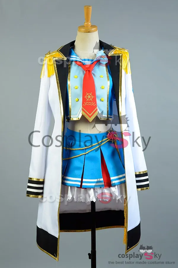 Хит карнавальный костюм LoveLive Umi в морском стиле полный комплект для косплея |