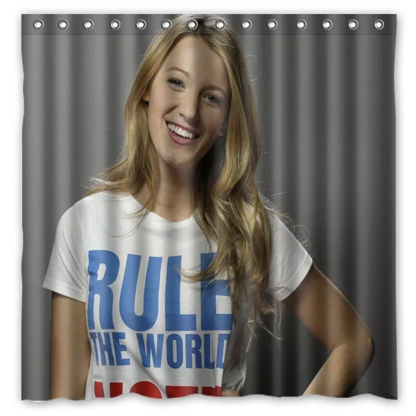 Индивидуальные декоративные занавески для душа уникальный Блейк Кристина живой