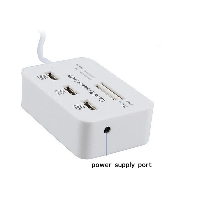 3 порта USB 2 0 хаб + TF MS M2 SD/MMC кард-ридер конвертер Многофункциональный