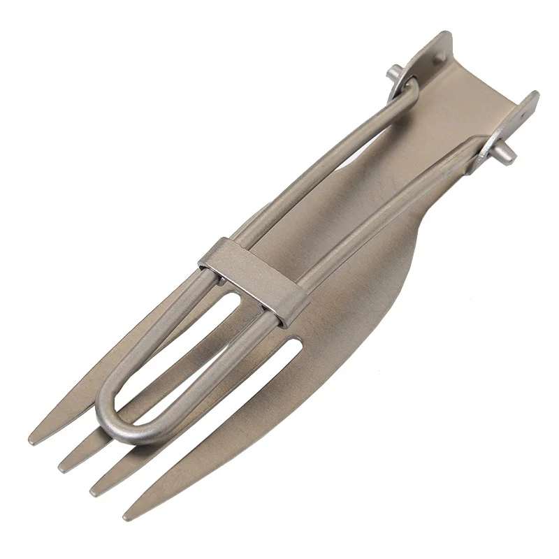 Складной EDC Spork Открытый Мини Портативный Ложка Вилка легкий Кемпинг альпинизма