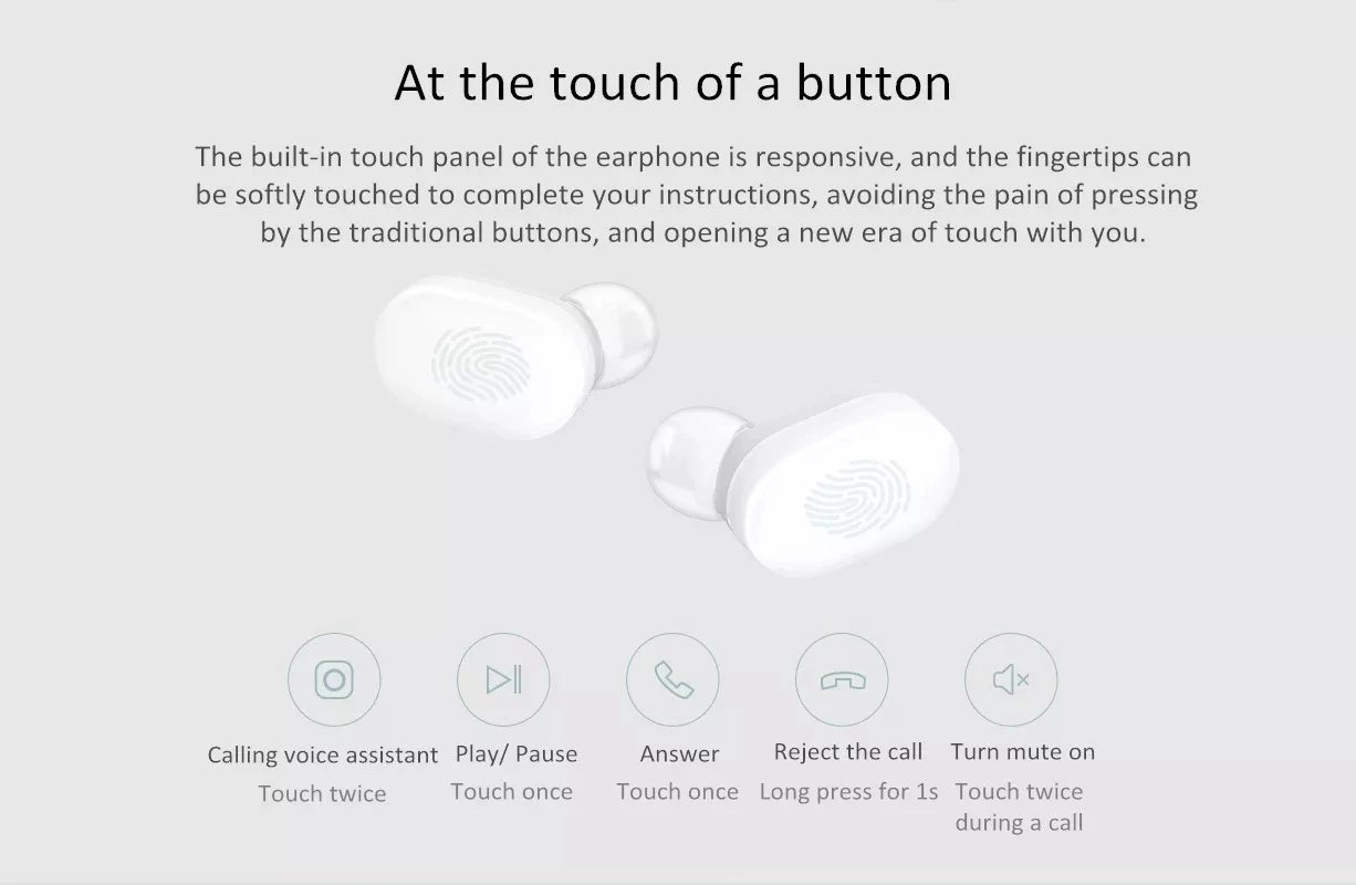 Xiao mi Airdots TWS наушники Bluetooth 5,0 беспроводные наушники-вкладыши mi наушники Молодежная версия сенсорное управление с зарядным устройством