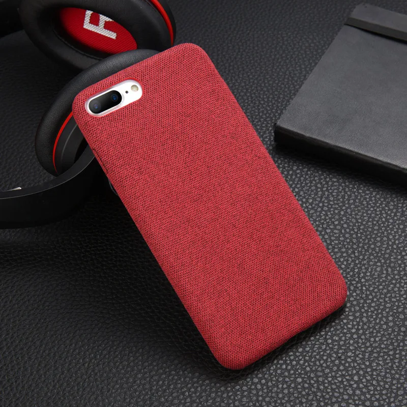 Moskado однотонный тканевый чехол для iphone 7 XS MAX XR X холщовый чехол для телефона для iphone 6 6s 7 8 Plus Мягкий чехол теплый плюшевый тканевый чехол