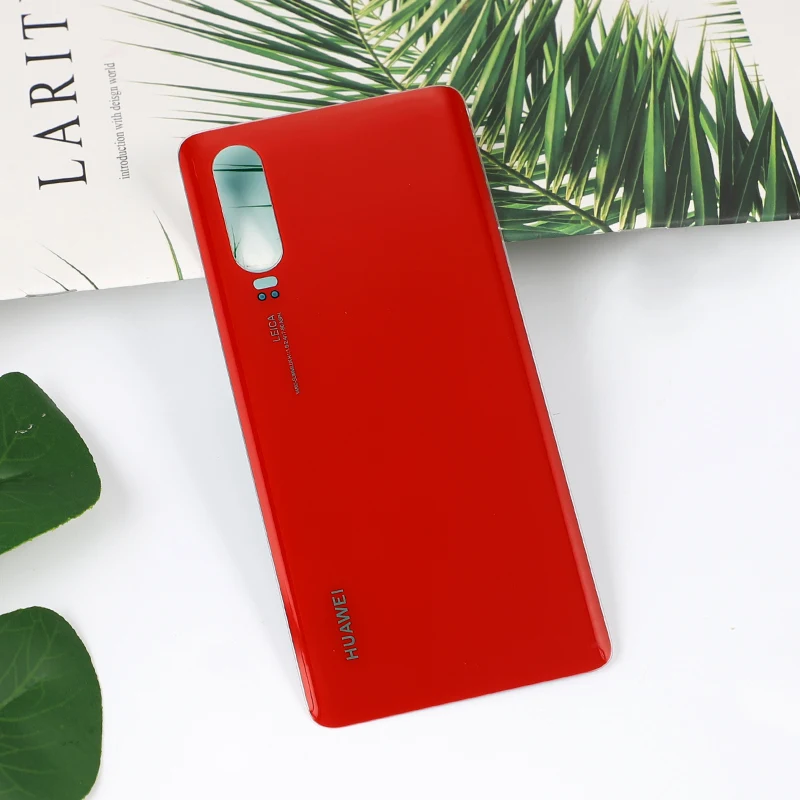 P 30 корпус для huawei P30 стеклянная задняя крышка батарейного отсека Запасные части для мобильного телефона чехол+ клей
