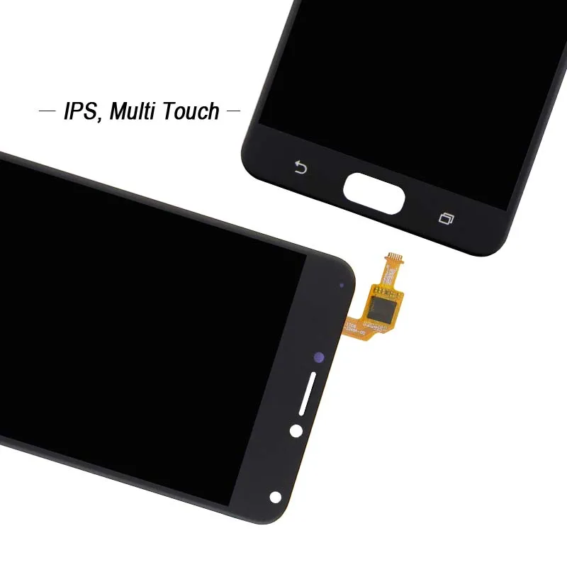 Для 5 "ASUS Zenfone 4 Max ZC554KL ЖК дисплей Дисплей касания Панель Экран сборки 1920x1080