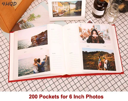 Альбом для фотографий DIY книга хранения тканевое украшение подарок на память