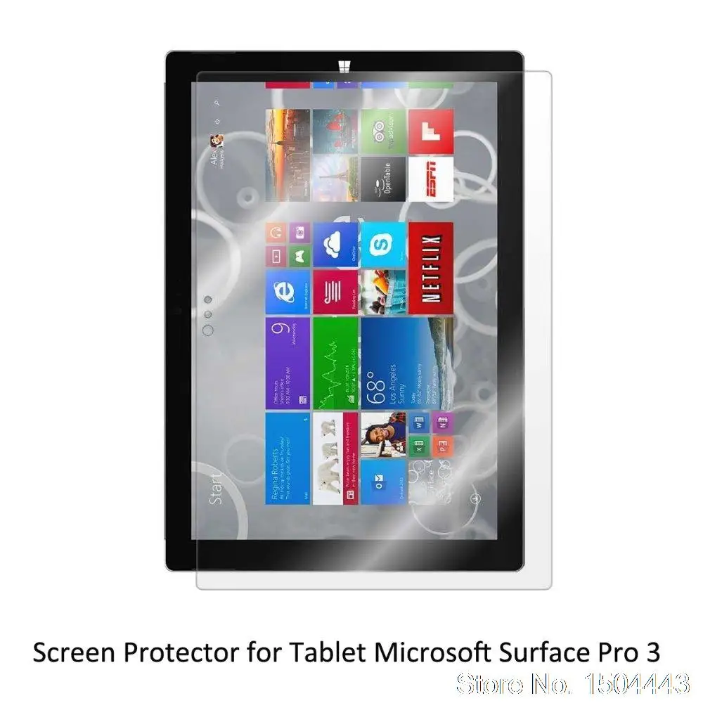 Ультра прозрачная защитная пленка для экрана планшета Microsoft Surface Pro 3|film for tablet|film