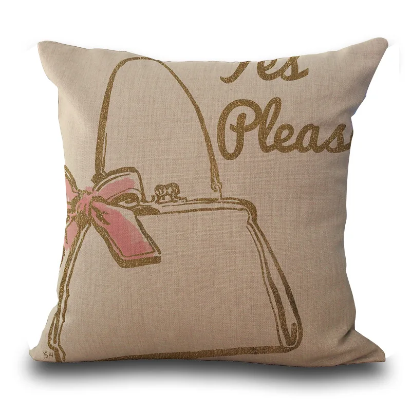 Высоко-Туфли на каблуке флаконы для духов Дома Декоративные диванные подушки