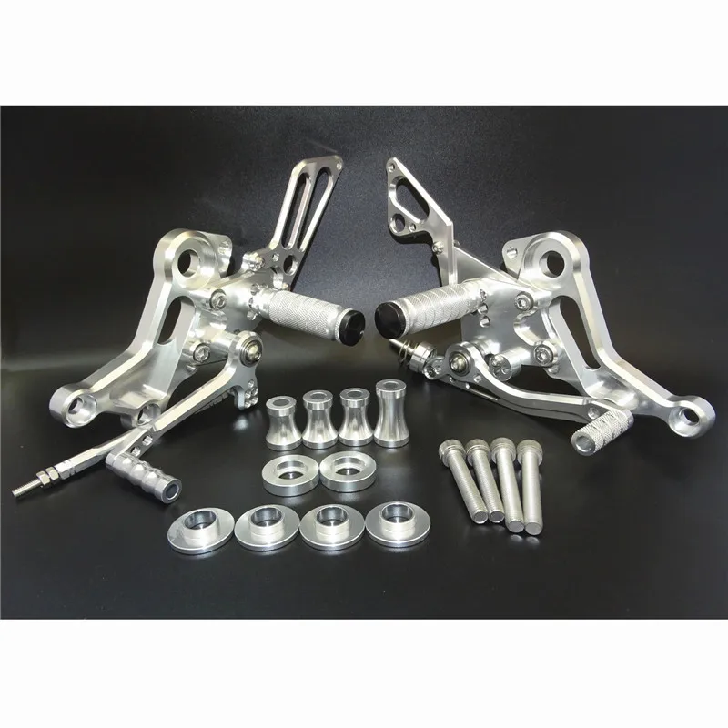 Waase для поездок на мотоцикле Ducati Monster 796 2010 2011 2012 2013 Регулируемый наездник задние комплекты Rearset Подножка для ухода за кожей ног колышки