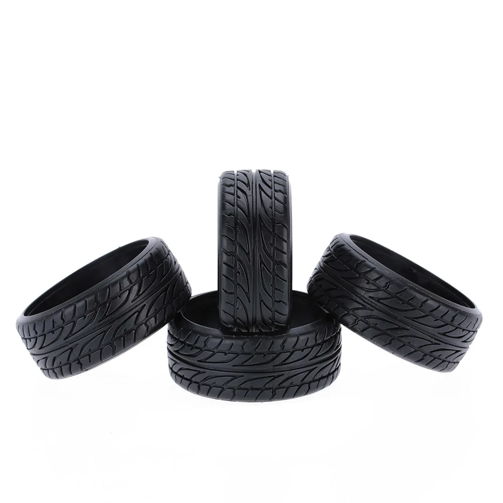 4 штуки 1/10 средняя зерна Дрифт RC On road Autoband пластмассовый Harde Band 26 мм для wiвторая KYOSHO