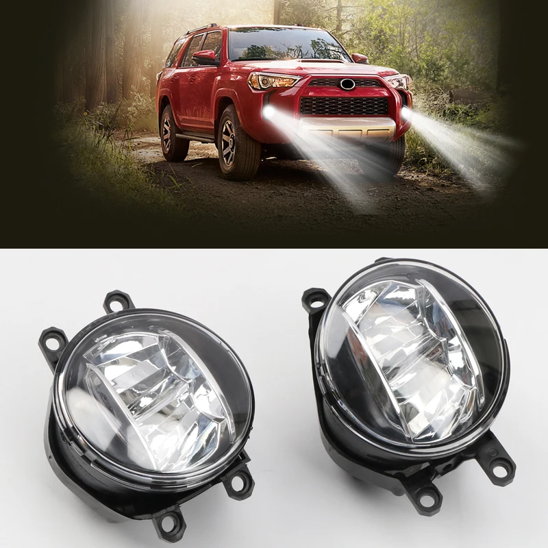 

Для Toyota 4runner 2014- 2021 автомобильные аксессуары передние противотуманные фары сменный светодиодный комплект автозапчастей комплект для замен...