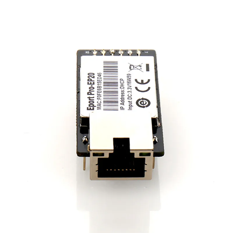 CEANDDEAR eport Pro-EP20 Linux Servidor Red Series TTL и модуль Ethernet интегрированный DHCP 3 V TCP IP Telnet Wifi