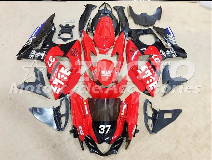 

ACE KITS New For Suzuki GSXR1000 K9 2009 2010 Injection ABS Plastic Motorcycle Fairing GSXR1000 K9 09 10 Red Black R39
