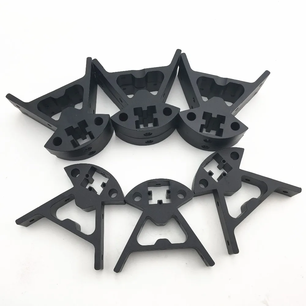 1 компл. Все металлические коссель мини угловой фитинг для DIY RepRap росток Delta 3d принтер