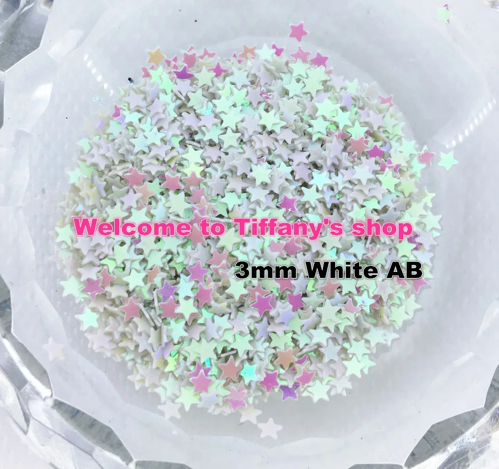 20000 шт. (50 г) 3 мм звезда блестящая пайетка для шитья Свадебное Ремесло аксессуары