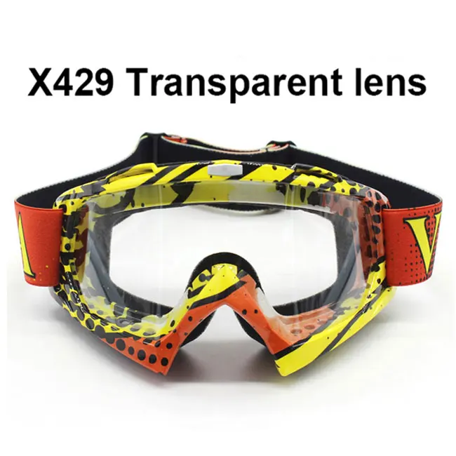 X429 T Nordson открытый мотоцикл очки Велоспорт MX внедорожный Лыжный Спорт ATV Dirt Bike гоночные очки для Fox мотокросса очки Google - Цвет: X429 T