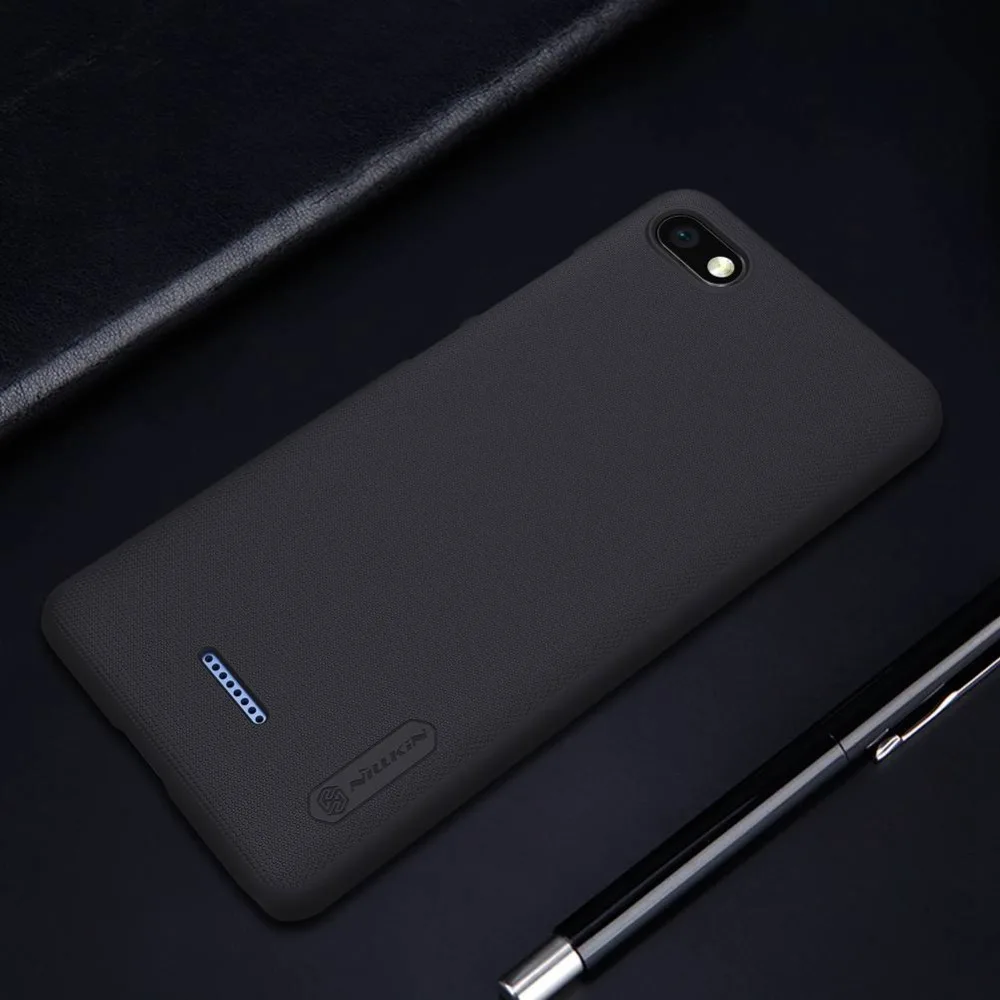 for Xiaomi redmi 6A case hard cover 5.45&quot Nillkin frosted xiaomi 6a coque funda capa on phone bags cases |