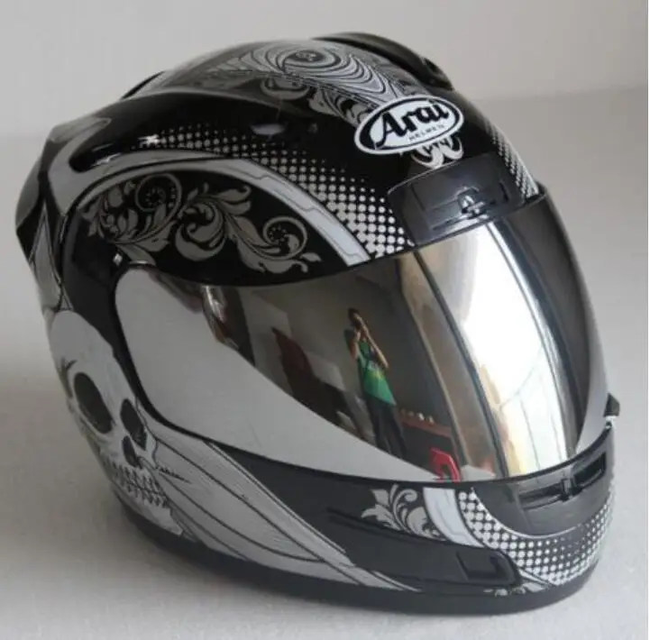 ARAI гоночный мотоцикл крест защитное оборудование Сертифицированный ECE мужской и женский мотоциклетный шлем - Цвет: 2