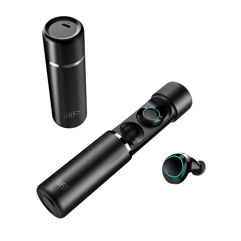 Mifa X1 беспроводные Bluetooth наушники настоящие Bluetooth 5,0 наушники Близнецы стерео наушники-вкладыши TWS с микрофоном портативный аккумулятор коробка для хранения