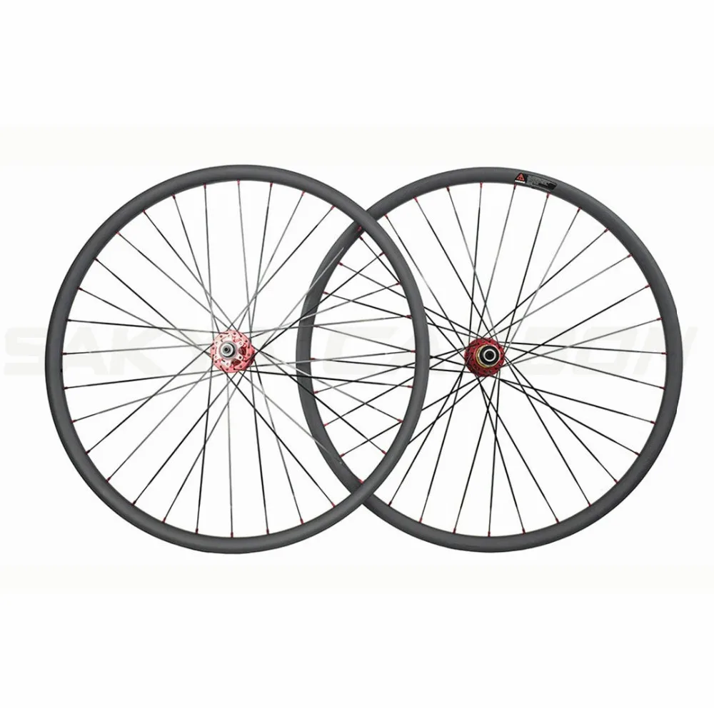 29er MTB, карбоновые колеса без hookless, карбоновые колеса, ассиметричные AM clincher, колеса для горного велосипеда, глубина 28 мм, ширина 38 мм