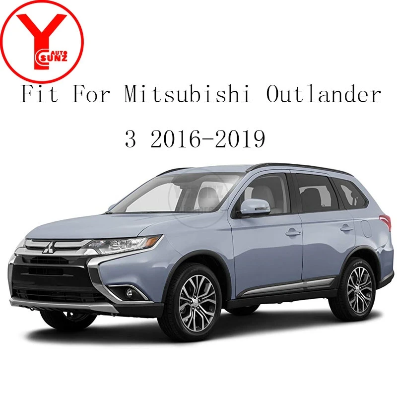 Автомобильный боковой порог со светодиодной подсветкой для mitsubishi outlander 3 Аксессуары Стайлинг из нержавеющей стали дверной порог YCSUNZ