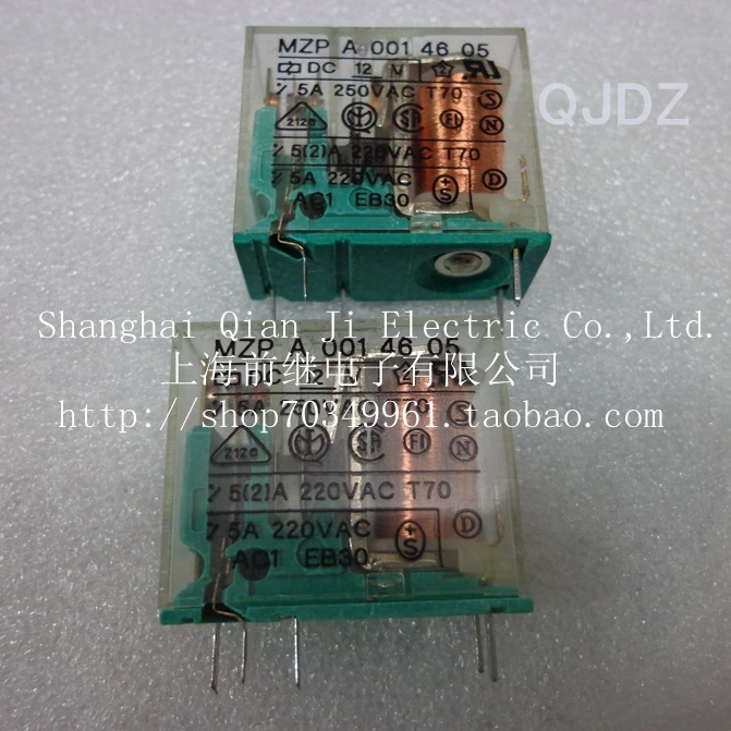 Реле DC12V MZP A 001 46 05 MZP|relay|relay 5rel |