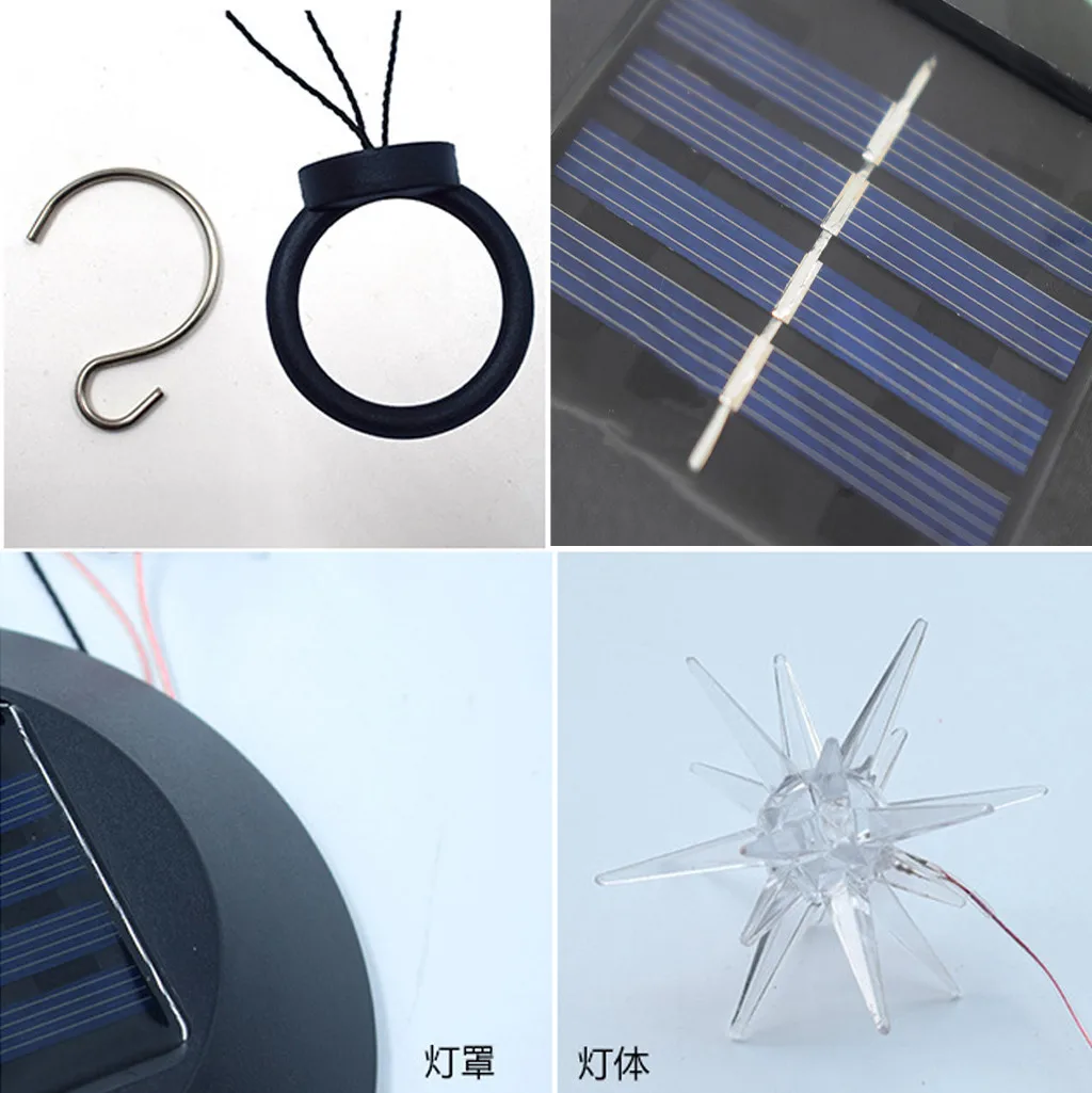 Светодиодная лампа с солнечной батареей колибри стрекоза ветер Декор для дома и