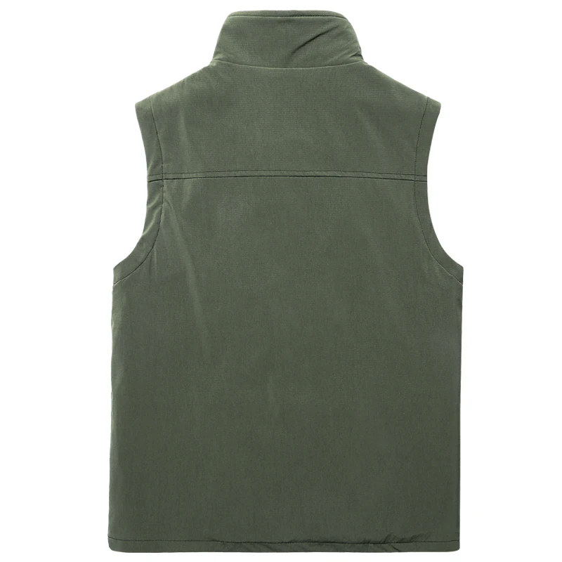MarKyi plus size M to 4xl fashion sleeveless mens Multiple pockets waistcoats 3 colors for Sping 2019 | Мужская одежда