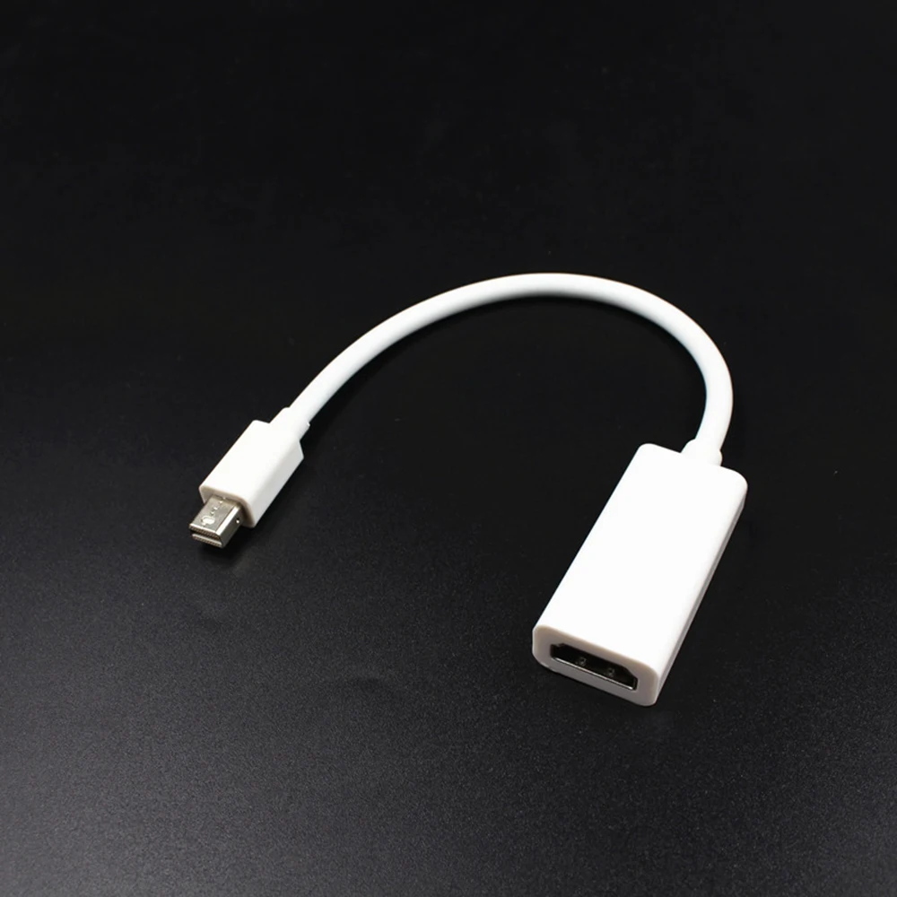 Mini DisplayPort DP к HDTV папа HDMI Женский адаптер кабель Thunderbolt для Mac Macbook Pro Air Аудио видео