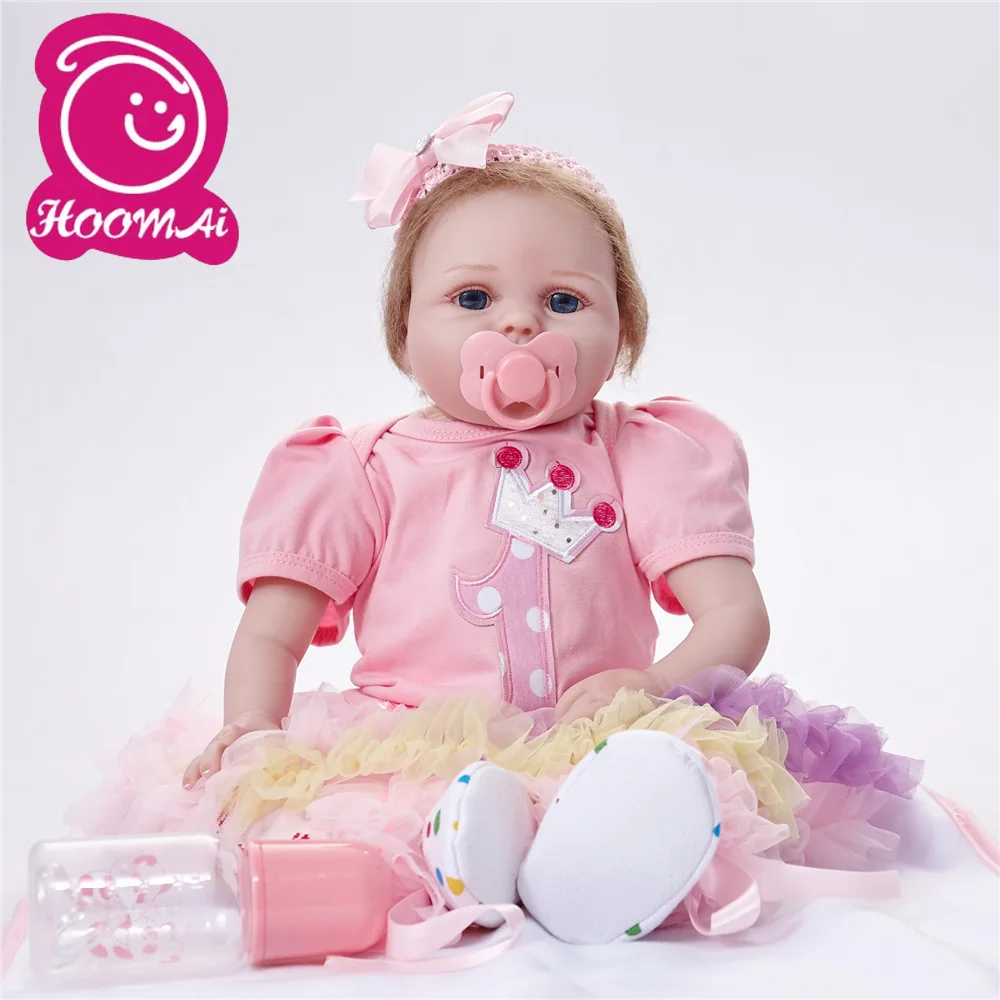 22 &quotBaby Alive кукла мягкая PP хлопок куклы Reborn Baby маленький день рождения девочки