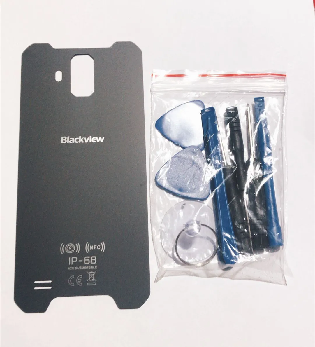 Blackview BV9600 Pro Корпус батареи задняя крышка стекло IP68 металлическая панель для Blackview BV9600 Pro сотовый телефон