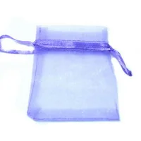 Purple 10 шт. 7x9 см 9x12 см многоцветный свадебный подарочный мешочек из органзы для упаковки ювелирных изделий и мешков для ювелирных изделий - Цвет: Purple
