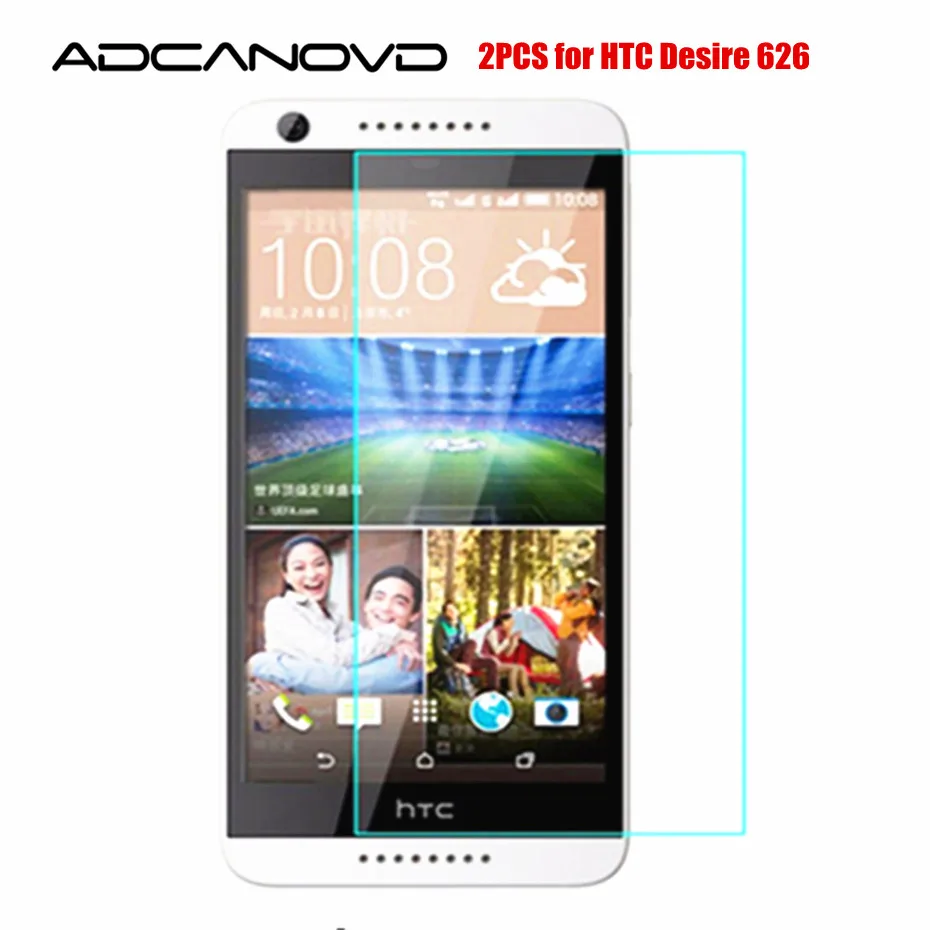 2 шт./лот закаленное стекло для htc Desire 626 Dual Sim Защитная пленка для экрана на 626s D626W D626n 626G+ 4G Lte