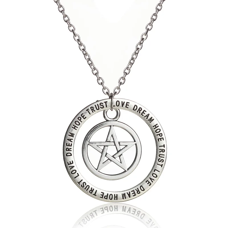 Кольцо Подвеска JINSE BLS184 Yin Yang Elephant компас Love Dream Hope Trust|best friends jewelry|pendant necklaceyin yang |