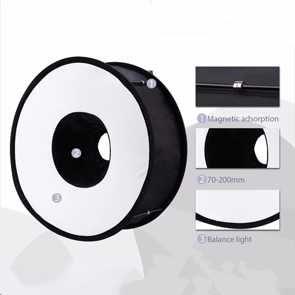 Вспышка Softbox свет 45 см Складная вспышка для Canon Nikon Камера аксессуары реквизит для фотографий