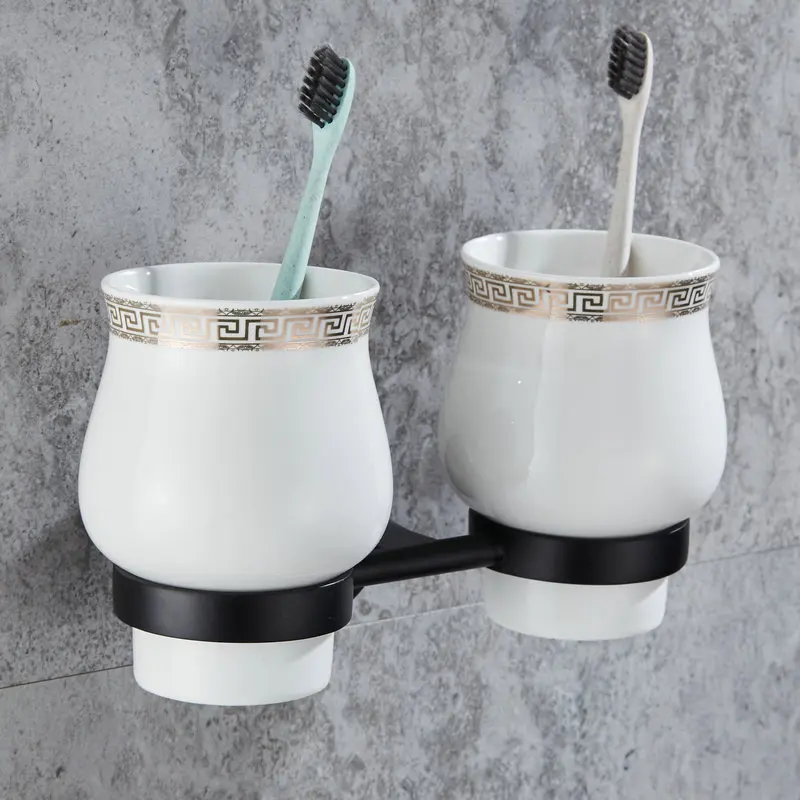 Черная краска из нержавеющей стали ПОЛОТЕНЦЕДЕРЖАТЕЛЬ для ванной полка