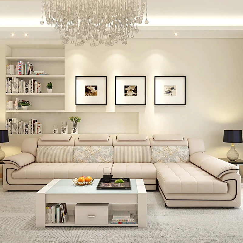 Диван секционный Easyliving для дома удобная мягкая серая мебель гостиной в
