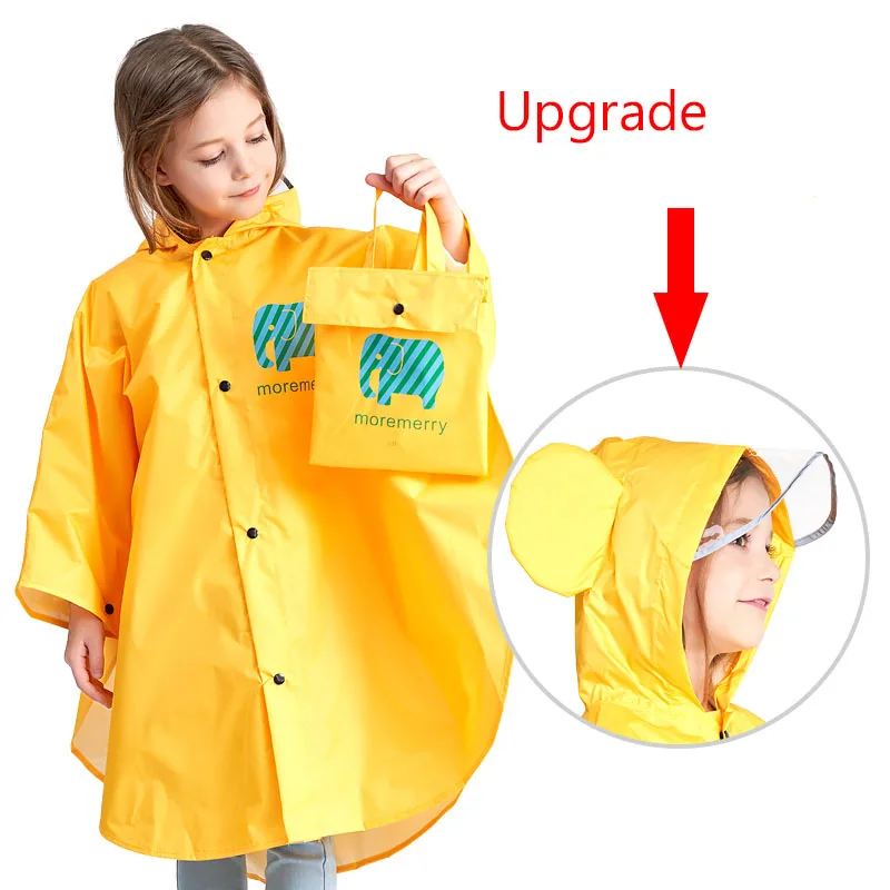 yellow upgrade Распродажа; милое непромокаемое нейлоновое пальто с динозавром для маленьких мальчиков и девочек; ветрозащитное пончо для детского сада; студенческий плащ для маленьких детей; для взрослых - Цвет: yellow upgrade