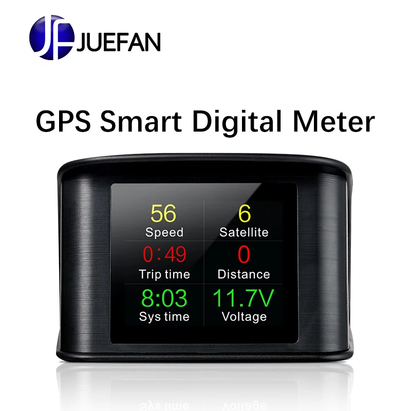 Новый смарт HD HUD gps Спидометр монитор бортовой компьютер поддерживает
