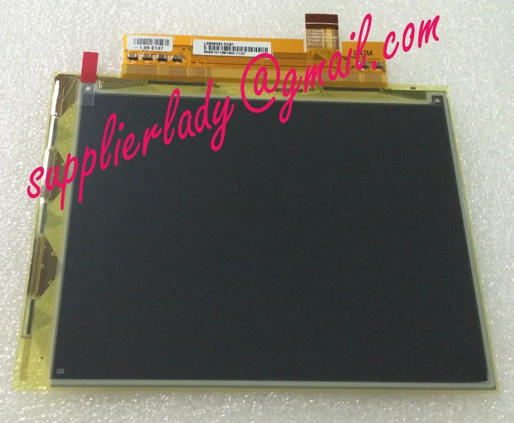 И LB060X01-RD01 LB060X02-RD01 P/N: 6841L-0233A LG" E-ink дисплей для электронной книги Гарантия: 1 год