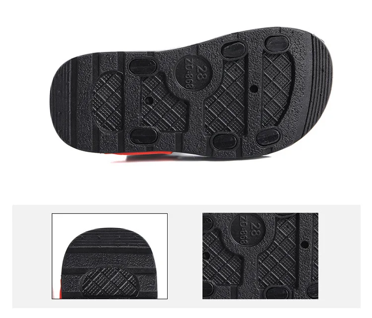 New Big Boys Flat Beach Sandals Kids Summer Shoes fashion Children shoes Non- Slip Shoes Boys Student Sport Shoes