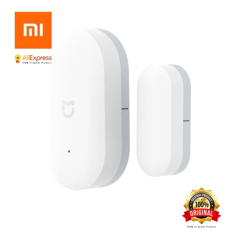 Оригинальный Интеллектуальный мини датчик двери и окна для Xiaomi карманный размер