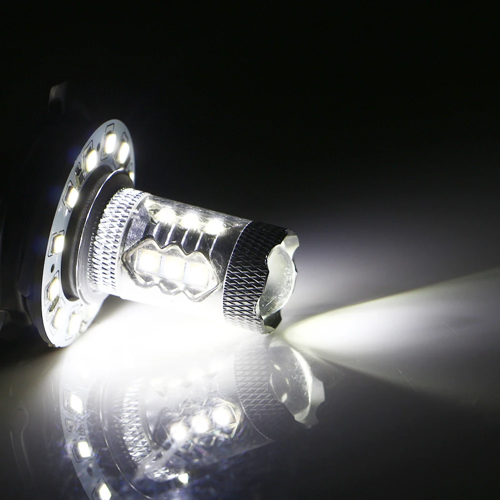 1 компл./лот H4 80 Вт 16 SMD мотоциклетные фары автомобильные сменные светодиодные