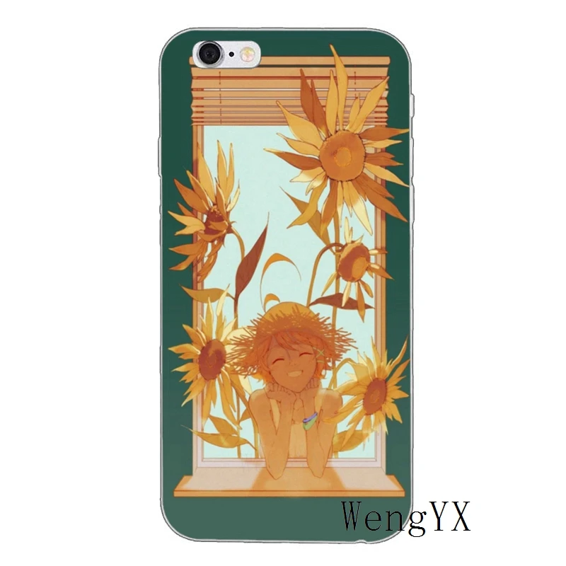 Силиконовый чехол для телефона обещанный Neverland аниме для iPhone XR X XS Max 8 7 6s 6 plus SE 5S 5c 5 iPod Touch - Цвет: Neverland-anime-A-11