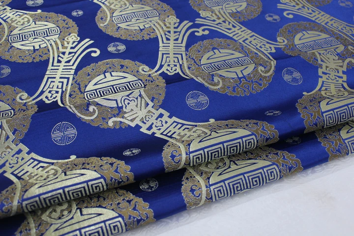 

Chinese Cushions Mongolian Robes Film Tibetan Apparel Fabrics Jacquard Spun Handmade Chinese Brocade Fabric