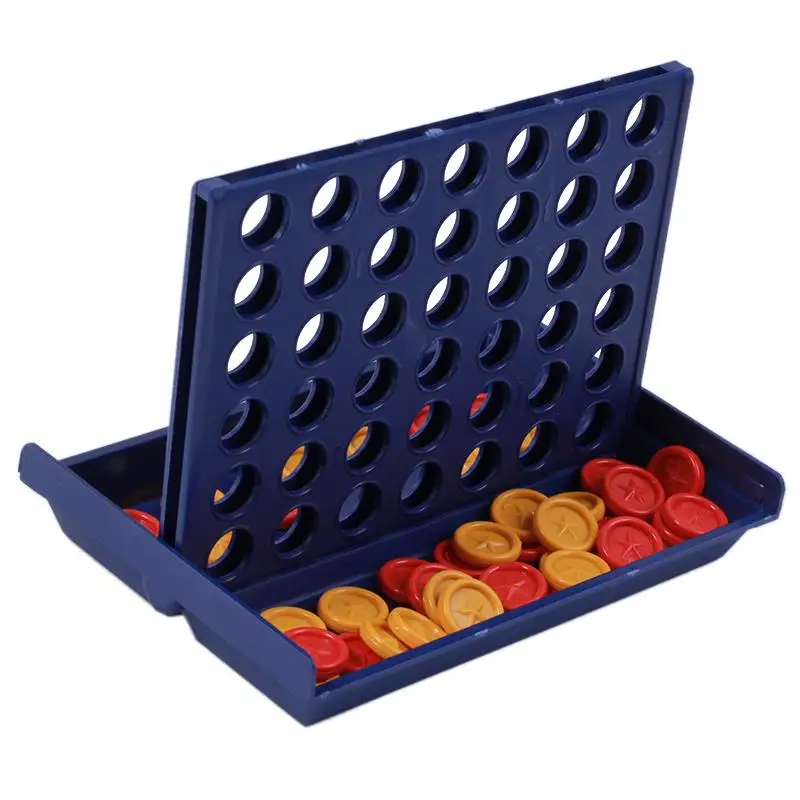 Синие четыре шахматы обучающая игрушка родитель ребенок бинго игра интеллект