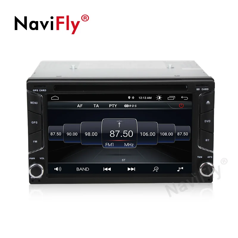 NaviFly 2Din универсальный Android 8 1 Автомобильный GPS RDS Cassete для Nissan Toyota Peugeot KIA