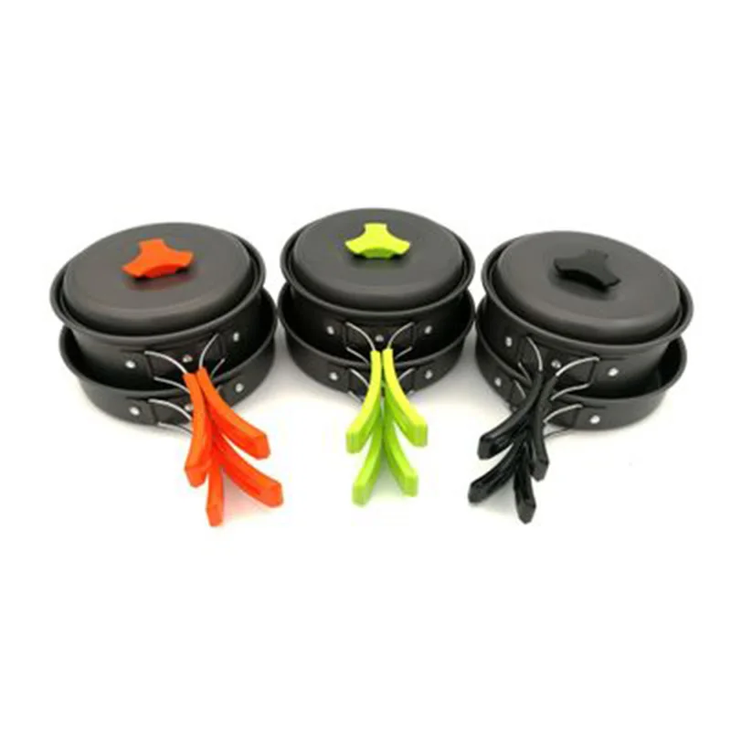 Уличный переносной очень легкий походный горшок 1-2 человек для пикника кемпинга