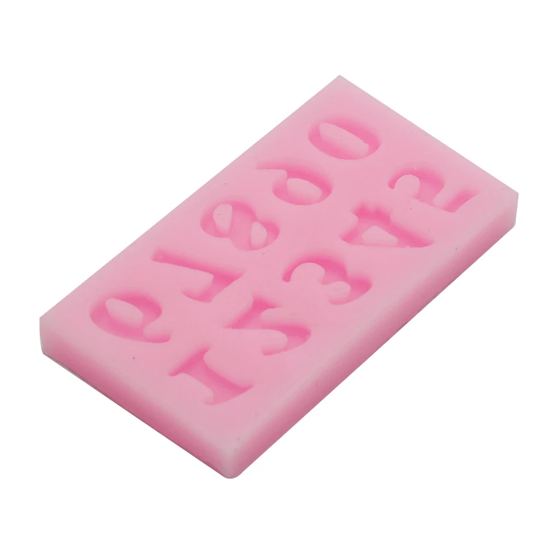 2 шт. DIY формы для тортов с мини-цифрами помадка мыло шоколадная форма кухни